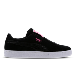 Women Shoes - Puma Suede - Black-Pink-White