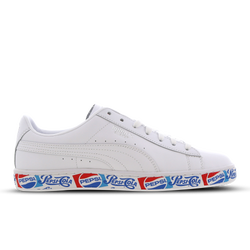 Women Shoes - Puma X Pepsi Basket - White-Red-Blue