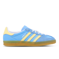 Femme Chaussures - adidas Gazelle Indoor - Semi Blue Burst-Almost Yellow-White