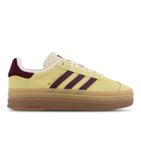 Femme Chaussures - adidas Gazelle Bold - Almost Yellow-Maroon-Wonder White