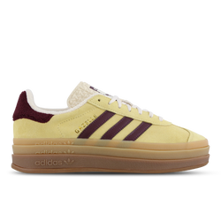 Femme Chaussures - adidas Gazelle Bold - Almost Yellow-Maroon-Wonder White