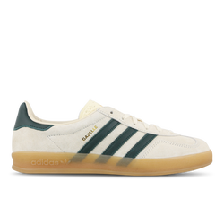 Femme Chaussures - adidas Gazelle Indoor - Cream White-Collegiate Green-Gum 3