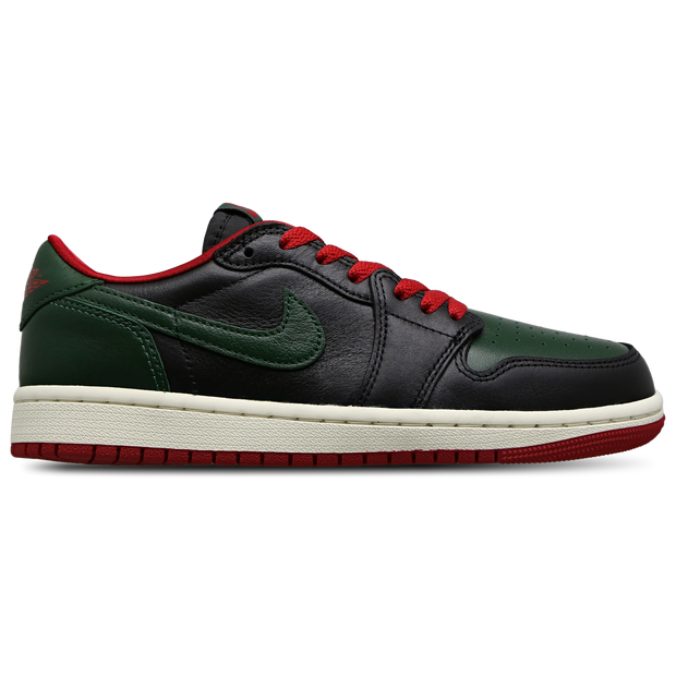 Jordan 1 Retro Low OG Gorge Green Varsity Red (Women's) - CZ0775-036