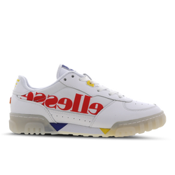 Women Shoes - Ellesse Tanker Lo - White-Red-Blue