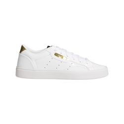 Women Shoes - adidas Sleek - Ftwr White-Crystal White-Gold Metallic