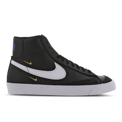 Women Shoes - Nike Blazer Mid '77 - Black-White-Hyper Royal