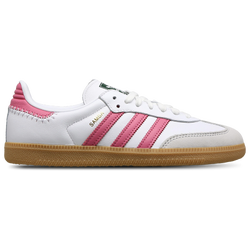 Mujer Zapatillas - adidas Samba OG - White-Rose Tone-Collegiate Green