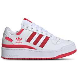 Mujer Zapatillas - adidas Forum Bold - Cloud White-Red-Grey One