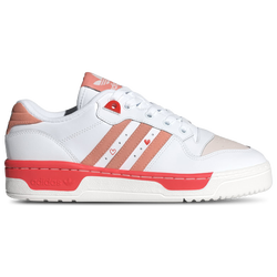 Mujer Zapatillas - adidas Rivalry Low - Cloud White-Wonder Clay-Bright Red