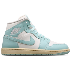 Women Shoes - Jordan 1 Mid - Sail-Lt Dew-Muslin