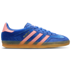 Femme Chaussures - adidas Gazelle Indoor - Blue-Semi Pink Spark-Gum 3