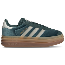 Mujer Zapatillas - adidas Gazelle Bold - Mineral Green-Putty Grey-Mineral Green