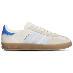 Men Shoes - adidas Gazelle Indoor - Off White-Clear Sky-Blue