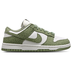 Women Shoes - Nike Dunk Low - Oil Green-Treeline-Sail