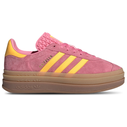 Femme Chaussures - adidas Gazelle Bold - Pink-Yellow-Brown