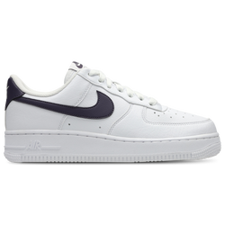 Women Shoes - Nike Air Force 1 - White-Dk Raisin