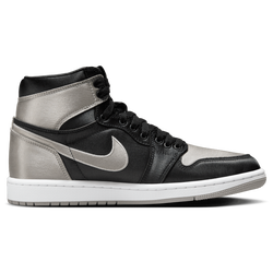 Women Shoes - Jordan 1 Retro High OG - Black-Med Grey-White