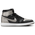 Jordan 1 Retro High OG - Dames Schoenen Black-Med Grey-White