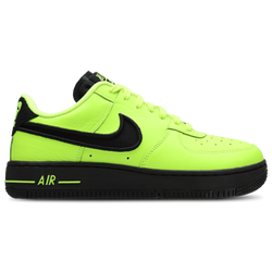 Women Shoes - Nike Air Force 1 '07 Essential - Volt-Black-Gunmetal