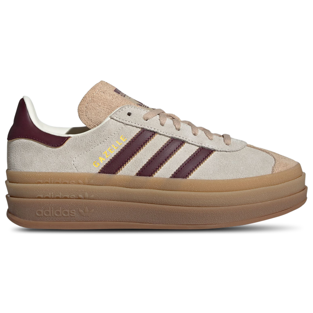 Sneakers adidas Gazelle Bold W Cream White/ Maroon/ Magic Beige - JQ5127