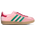 adidas Gazelle Indoor - Dames Schoenen Court Green-Glow Pink-Gum 3