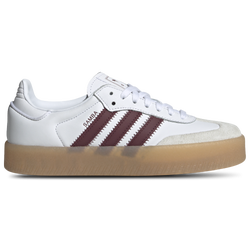 Women Shoes - adidas Sambae - White-Shadow Red-Off White