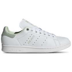 Femme Chaussures - adidas Stan Smith - Cloud White-Linen Green Met