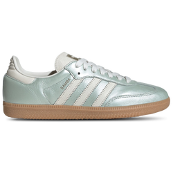 Mujer Zapatillas - adidas Samba OG - Linen Green Met-Off White