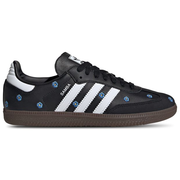 adidas Samba Light Blue Floral Core Black (Women's) - IF4397