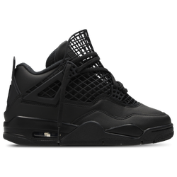 Women Shoes - Jordan 4 Net - Black-Black-Mtlc Silver