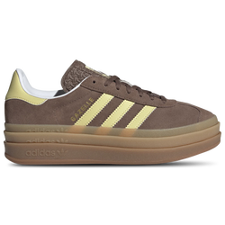 Dames Schoenen - adidas Gazelle Bold - Earth Strata-Powder Yellow-White