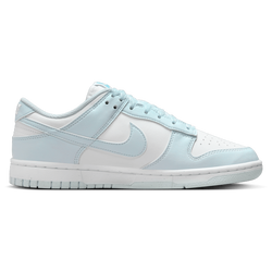 Women Shoes - Nike Dunk Low - White-Blue Tint