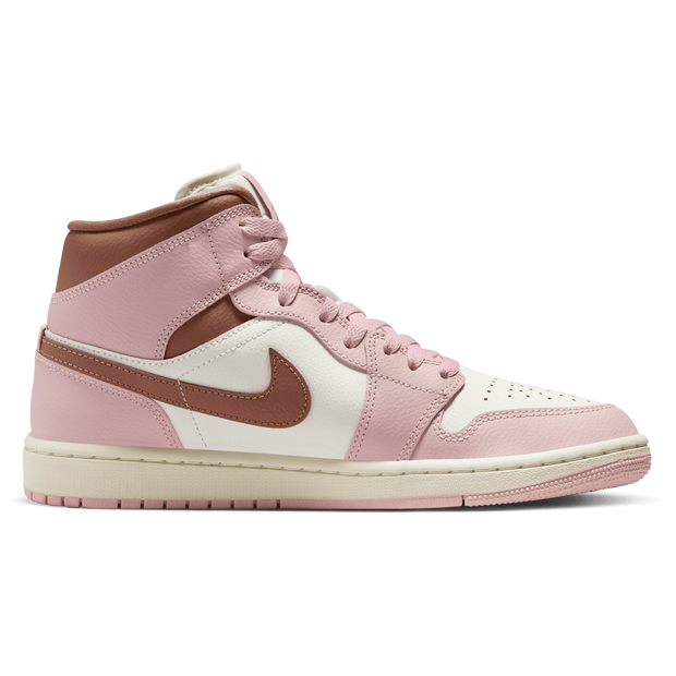 Image of Jordan Aj1 Mid female Scarpe - Rosa - Pelle - Foot Locker035