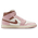 Jordan 1 Mid - Women Shoes Pink Oxford-Archaeo Brown