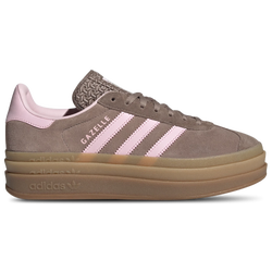 Femme Chaussures - adidas Gazelle Bold - Trace Brown-Clear Pink-Earth Strata