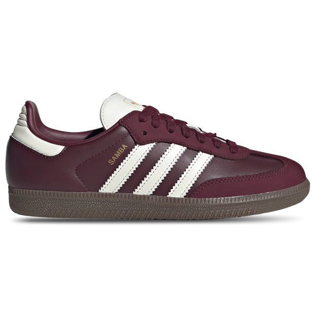 adidas Samba OG Maroon Off White Gum (Women's) - JR8844