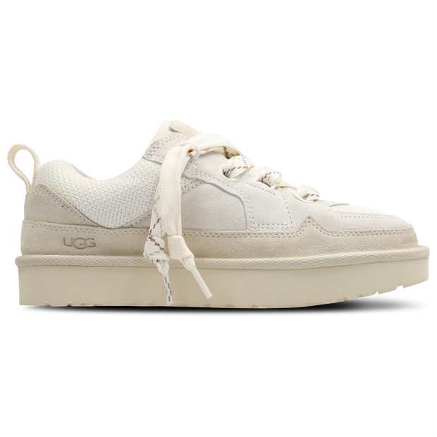 UGG Lo Lowmel Femme - Baskets, Blanc - Pointure 40 - Cuir suédé