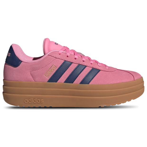 Image of Adidas Vl Court Bold female Scarpe - Rosa - Pelle - Foot Locker035