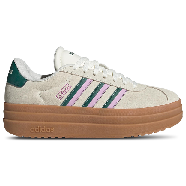 Adidas Vl Court Bold Damen Schuhe - Weiß - Größe: 37 1/3 - Leder - Foot Locker