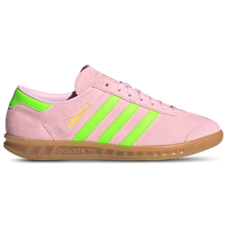 Donna Scarpe - adidas Hamburg - Clear Pink-Solar Green
