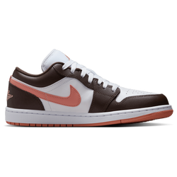 Dames Schoenen - Jordan Aj1 Low - White-Madder Root-Baroque Brown
