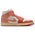 Jordan Aj1 Mid - Damen Schuhe Sail-Lt Madder Root-Madder Root