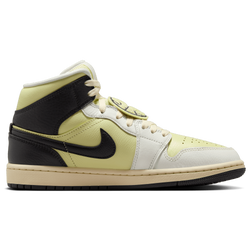 Damen Schuhe - Jordan Aj1 Mid - Sail-Luminous Green-Anthracite