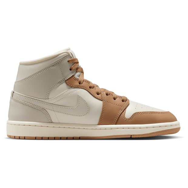Jordan 1 Mid Tan Toe (Women's) - BQ6472-118
