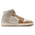 Jordan Aj1 Mid - Damen Schuhe Pale Ivory-Lt Orewood Brown-Hemp