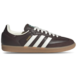 Donna Scarpe - adidas Samba OG - Dark Brown-Off White-Gum4