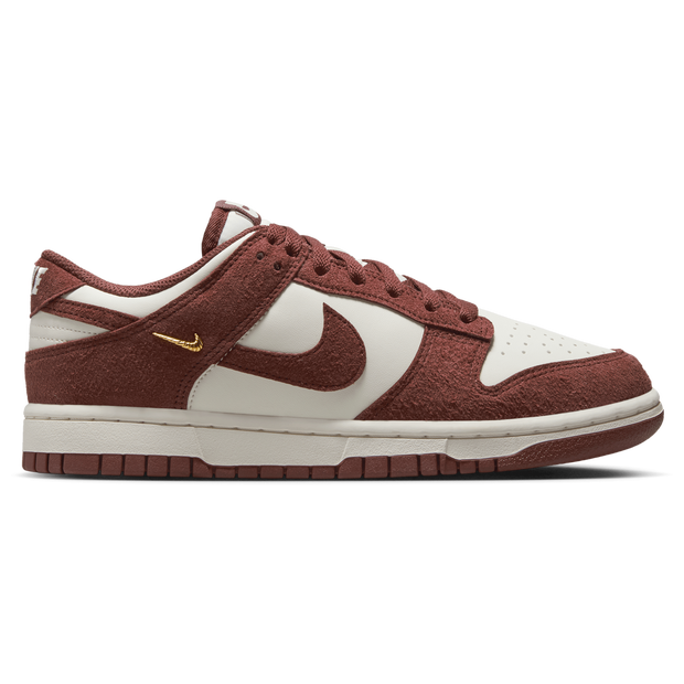 Sneakers Nike Wmns Dunk Low Sail/ Red Sepia-Metallic Gold - IB4417-104