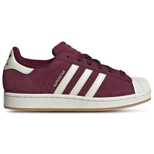 Adidas Superstar damessneaker rood