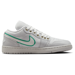 Women Shoes - Jordan 1 Low - Light Smoke Grey-Pure Platinum