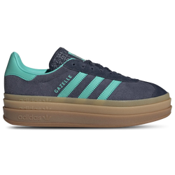 Femme Chaussures - adidas Gazelle Bold - Shadow Navy-Acid Mint
